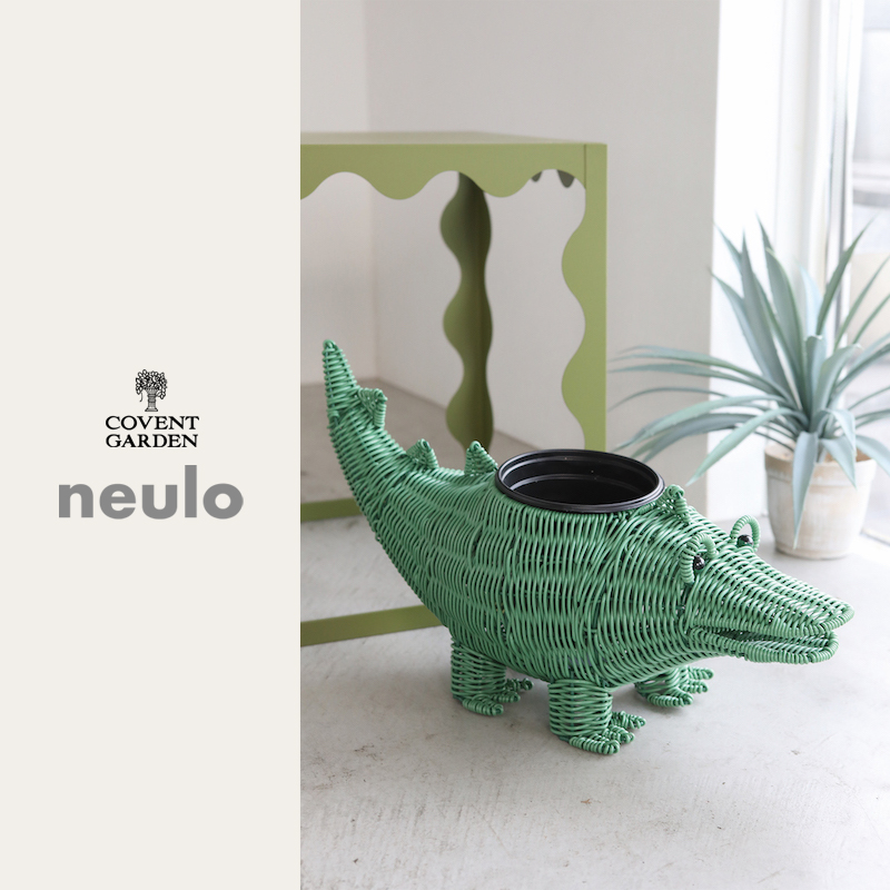 ■コベントガーデン■■2026SS　新作■　【neulo】クロコ・バスケットプランター