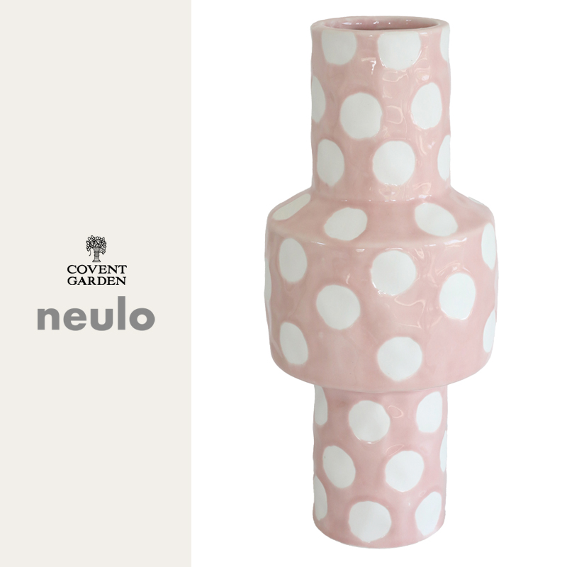 ■コベントガーデン■■2026SS　新作■　【neulo】ポルカ・フラワーベース　pink