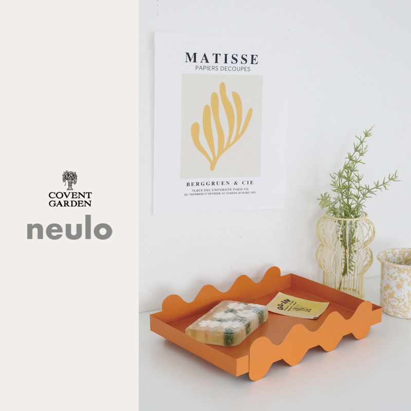 ■コベントガーデン■■2026SS　新作■　【neulo】ウェーブ・レタートレー