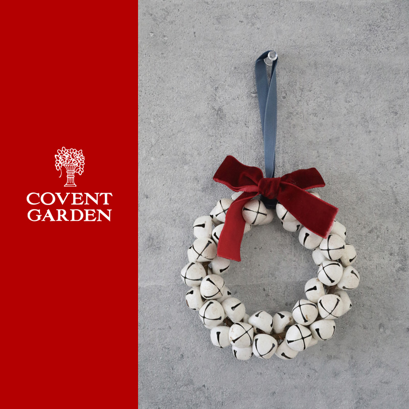 ■コベントガーデン■■2026X'mas　先行予約■　クロッシュリース・ホワイト