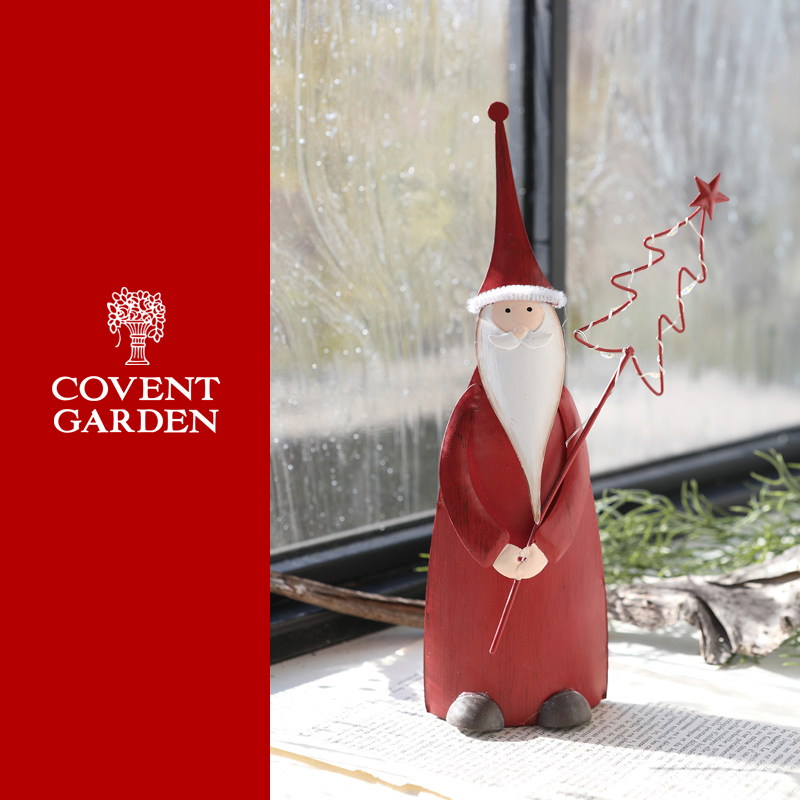 ■コベントガーデン■■2026X'mas　先行予約■　レッドブリキサンタ・LEDライト