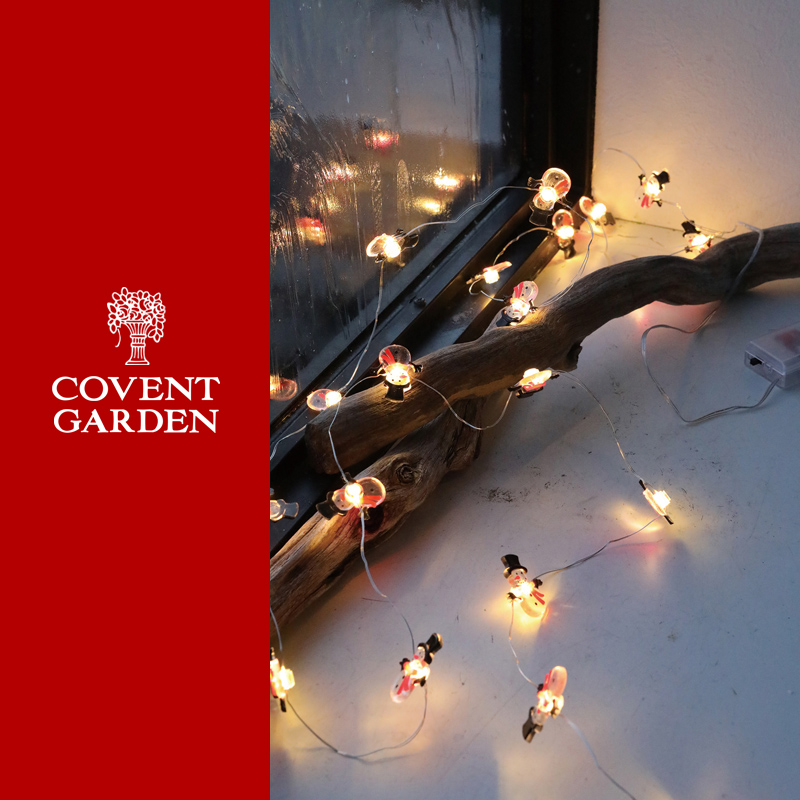 ■コベントガーデン■■2026X'mas　先行予約■　ワイヤー・LEDスノウ　ハット