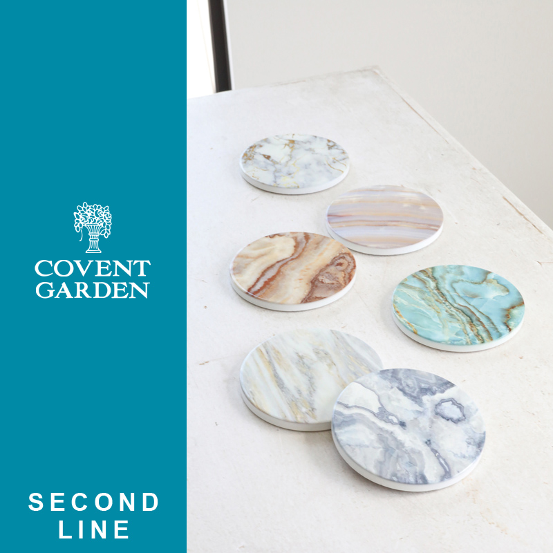 ■コベントガーデン■■2026SS　新作■　【セカンドライン】　サークル・タイルコースター　6点セット　K