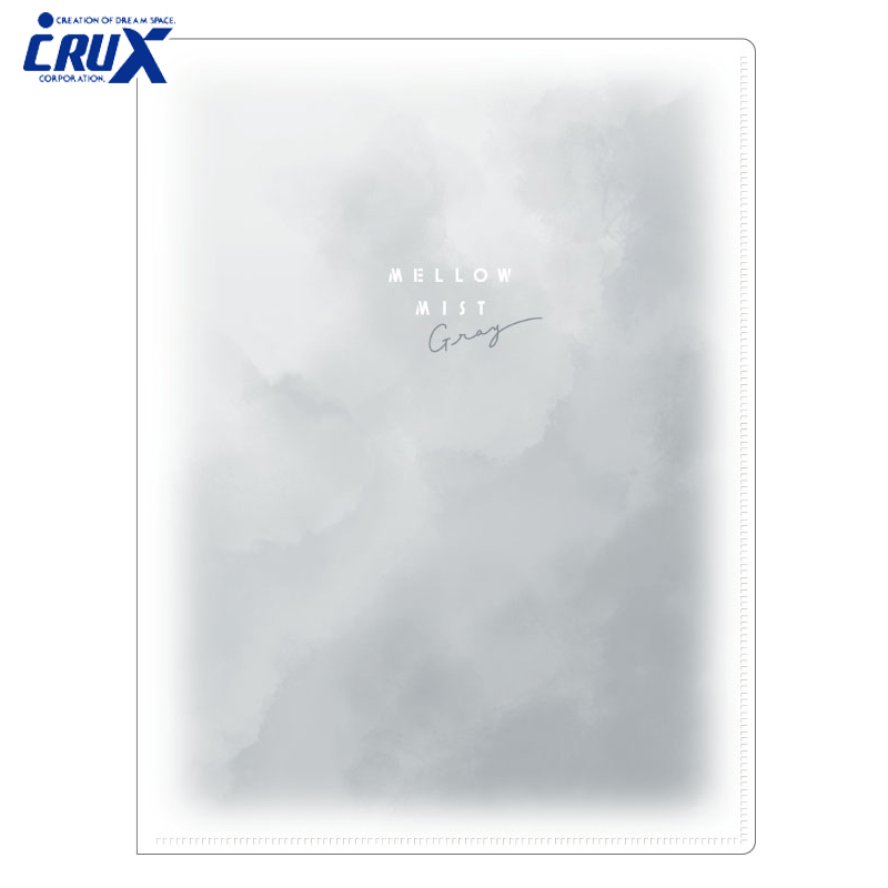 ■CRUX(クラックス)■■2023AW　新作■　メロウミスト　10ポケットクリアファイル