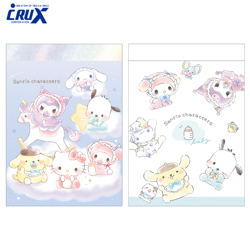 ■CRUX(クラックス)■■2024SS　新作■　サンリオキャラクターズ　ミニメモ