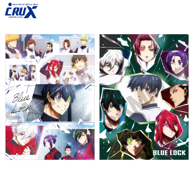 ■CRUX(クラックス)■　ブルーロック　シングルクリアファイル
