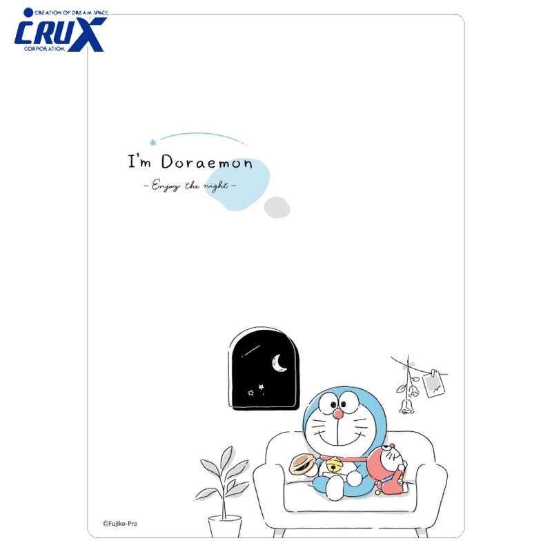 ■CRUX(クラックス)■　I'm Doraemon　トータルステーショナリー　下敷き