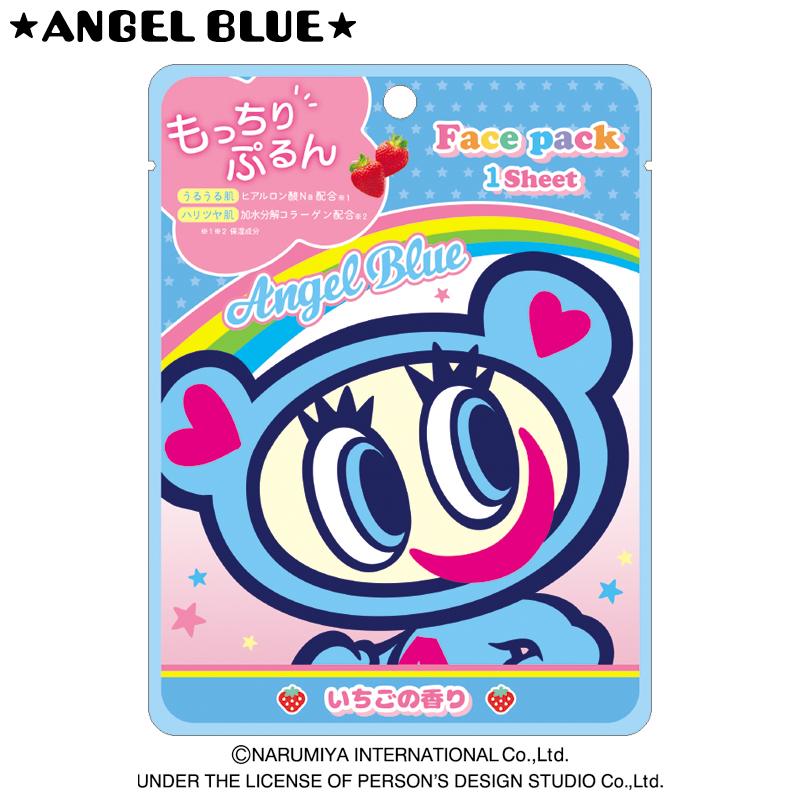 ■CRUX(クラックス)■■2024SS　新作■　ANGEL BLUE　フェイスパック（いちごの香り）