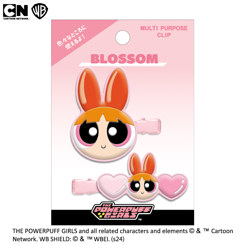 ■CRUX(クラックス)■■2024SS　新作■　The Powerpuff Girls　マルチクリップ　ブロッサム