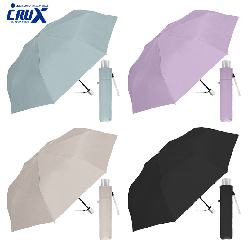 ■CRUX(クラックス)■■2024SS　新作■　婦人折傘　8本骨折傘