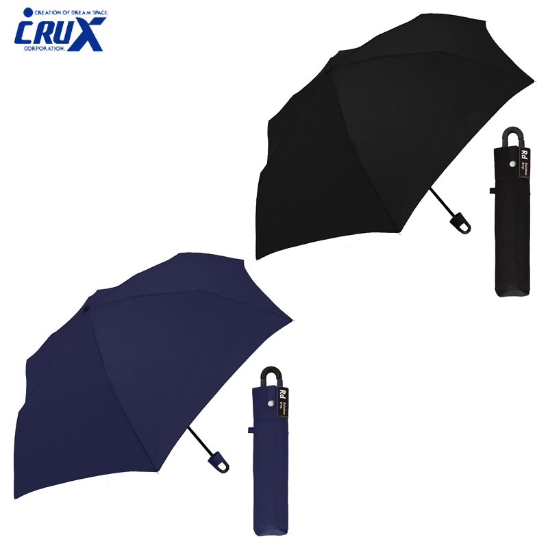 ■CRUX(クラックス)■■2024SS　新作■　晴雨兼用紳士カラビナ付き手元折傘