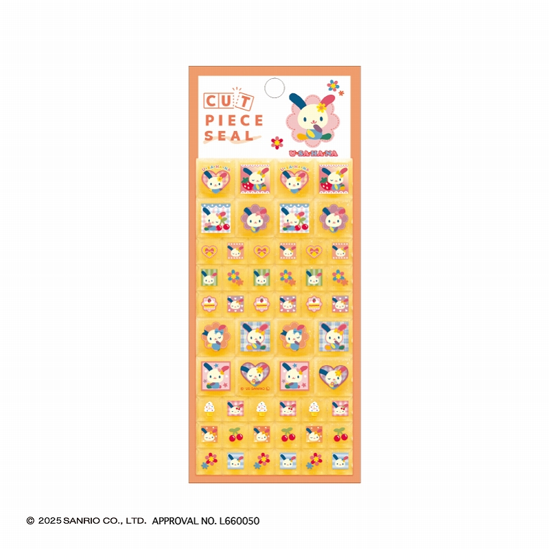 ■CRUX(クラックス)■■2025AW　先行予約■　サンリオキャラクターズ　カットピースシール　ウサハナ