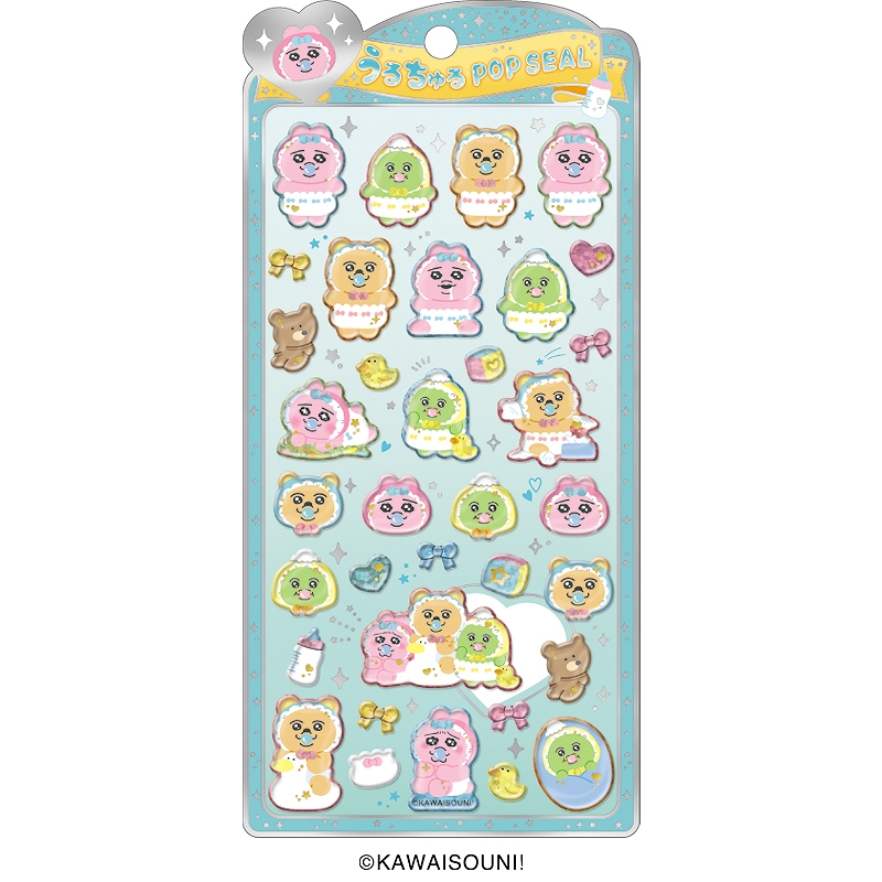 ■CRUX(クラックス)■■2025AW　先行予約■　おぱんちゅうさぎ　うるちゅるポップシール　2