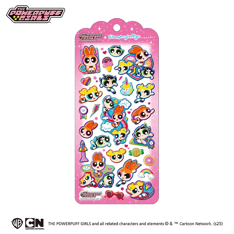■CRUX(クラックス)■■2025AW　先行予約■　The Powerpuff Girls　ドロップジェリーシール