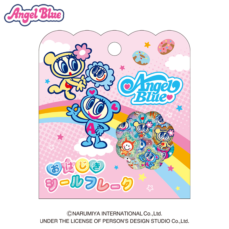 ■CRUX(クラックス)■■2025AW　先行予約■　ANGEL BLUE　おはじきシールフレーク　ピンク