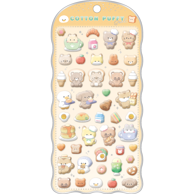 ■CRUX(クラックス)■■2025AW　先行予約■　コットンパフィーシール　パン