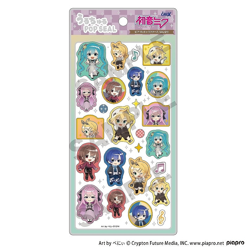 ■CRUX(クラックス)■■2025AW　先行予約■　初音ミク　うるちゅるポップシール　はんなり