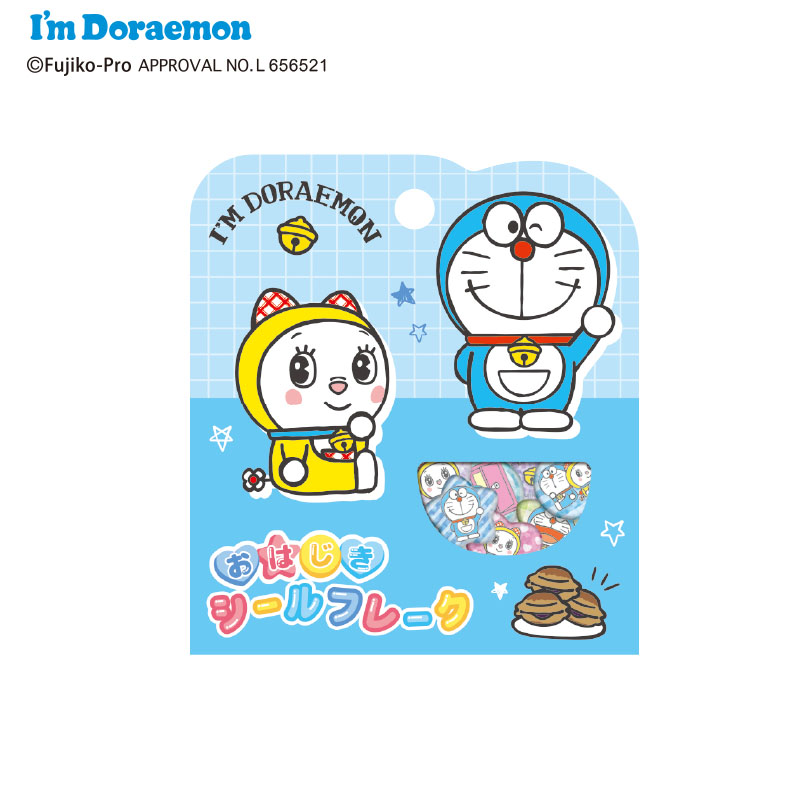 ■CRUX(クラックス)■■2026SS　先行予約■　I'm Doraemon　おはじきシールフレーク