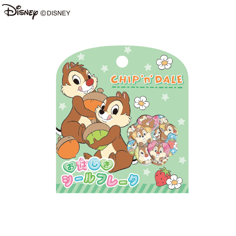 ■CRUX(クラックス)■■2026SS　先行予約■　Disney　おはじきシールフレーク　チップ＆デール