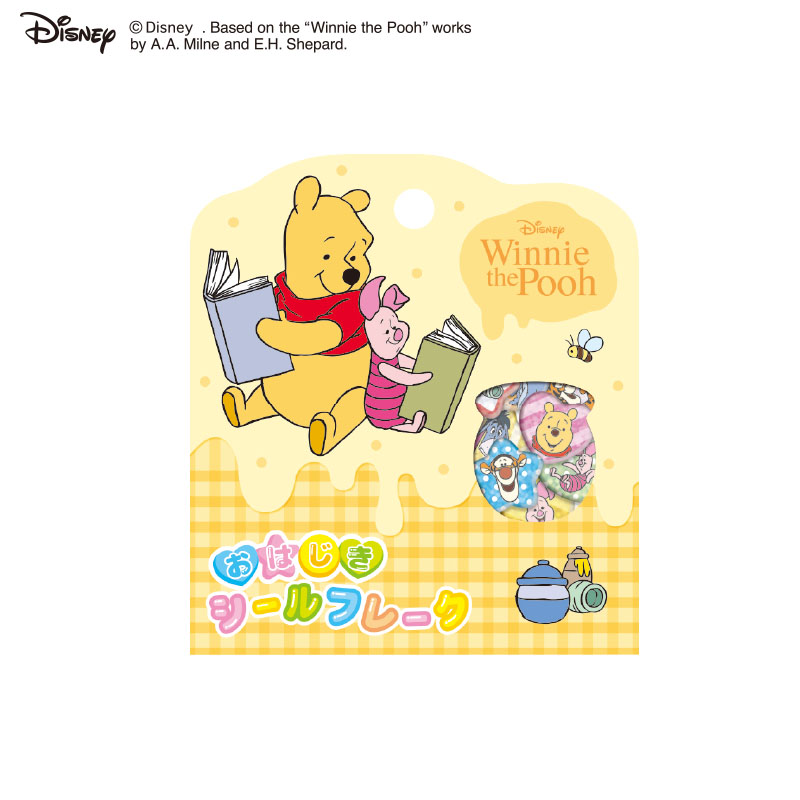■CRUX(クラックス)■■2026SS　先行予約■　Disney　おはじきシールフレーク　くまのプーさん