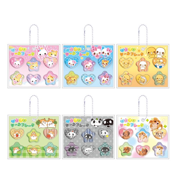 ■CRUX(クラックス)■■2026SS　先行予約■　平成レトロ　トレーディングおはじきシールフレーク風アクリルキーホルダー BOX