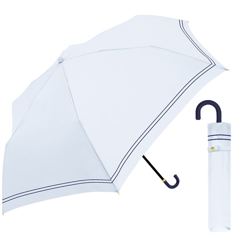 ■CRUX(クラックス)■■レイングッズ特集■■2026SS　新作■　晴雨兼用折傘　セーラーボーダー　LBL