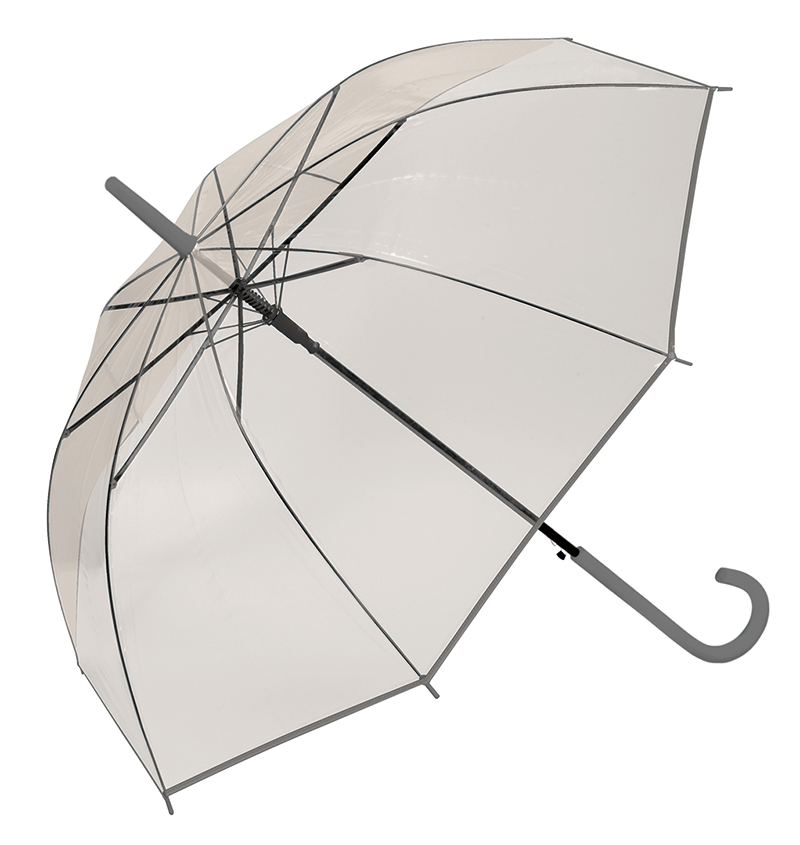 ■CRUX(クラックス)■■レイングッズ特集■■2026SS　新作■　POE長傘　ユアセルフアンブレラ　グレー（ジャンプ）　DGY