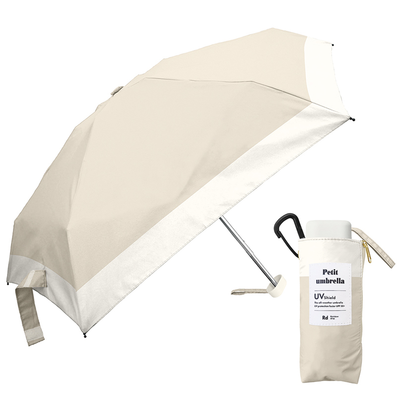 ■CRUX(クラックス)■■レイングッズ特集■■2026SS　新作■　晴雨兼用折傘　プチアンブレラ　バイカラー　LBE