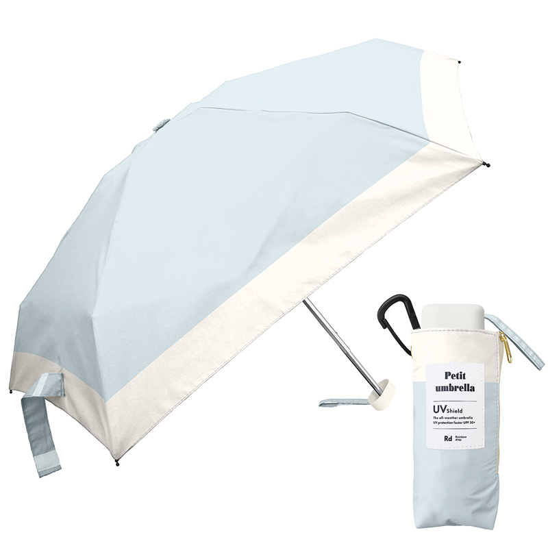 ■CRUX(クラックス)■■レイングッズ特集■■2026SS　新作■　晴雨兼用折傘　プチアンブレラ　バイカラー　LBL