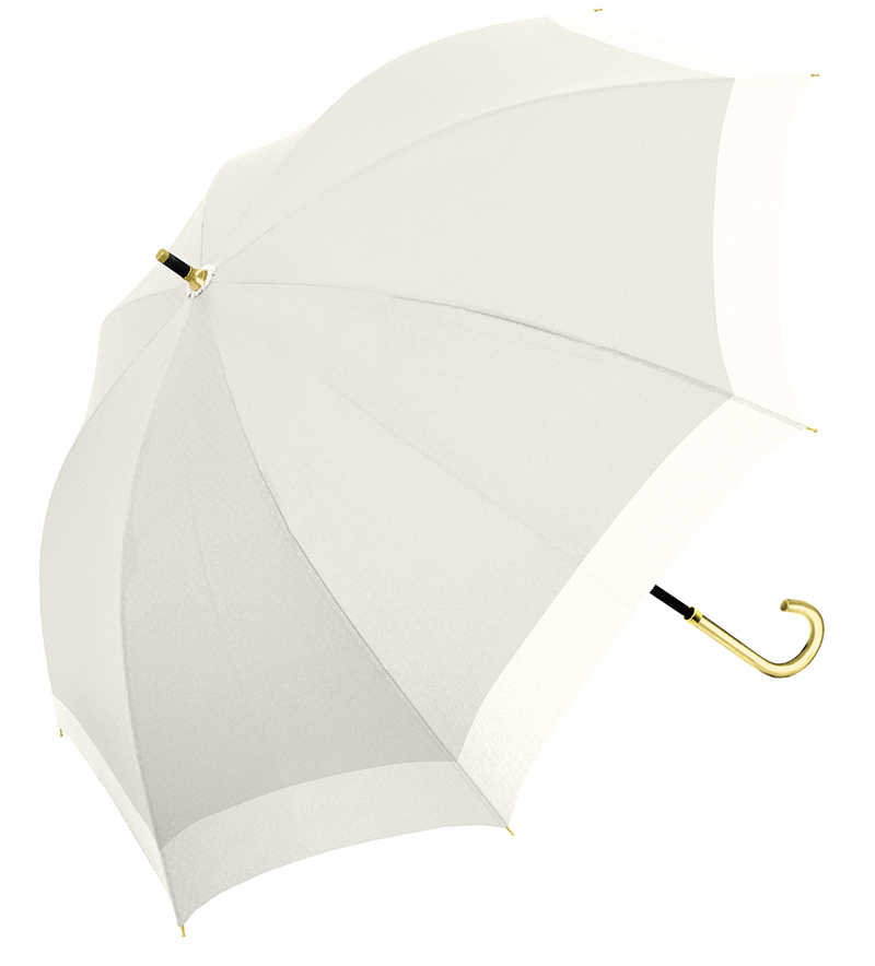 ■CRUX(クラックス)■■レイングッズ特集■■2026SS　新作■　晴雨兼用長傘　バイカラー　LGY（手開き）