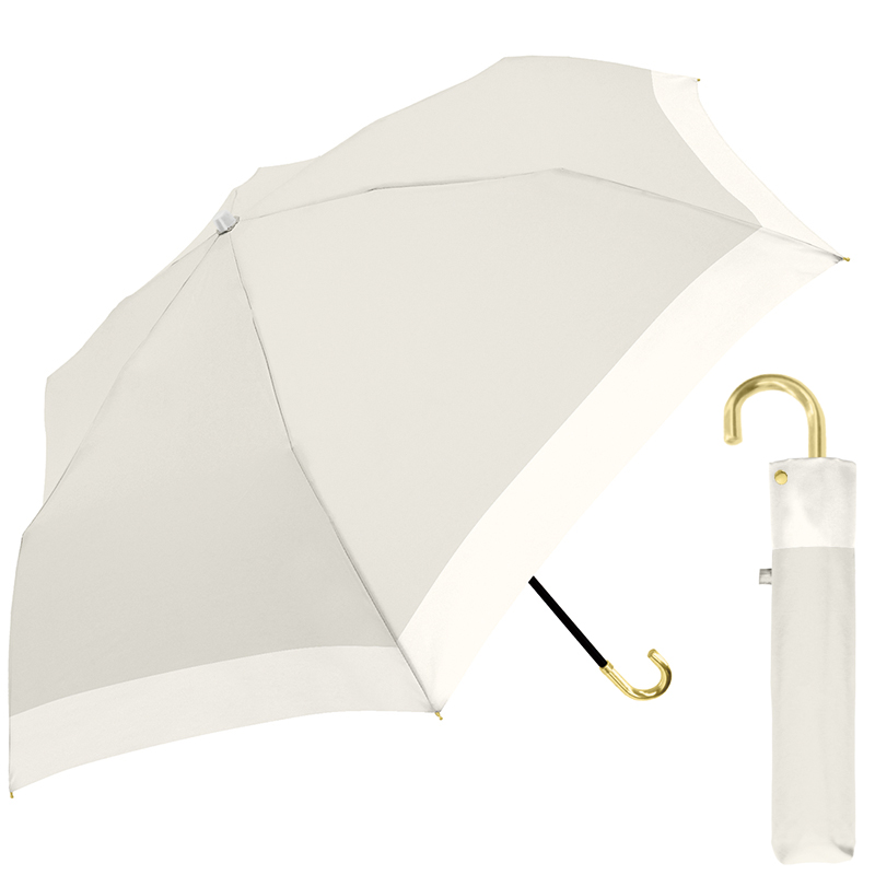 ■CRUX(クラックス)■■レイングッズ特集■■2026SS　新作■　晴雨兼用折傘　バイカラー　LGY