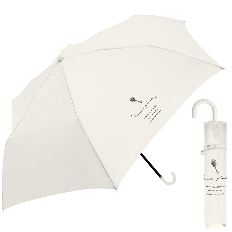 ■CRUX(クラックス)■■レイングッズ特集■■2026SS　新作■　婦人折傘　ワンポイント くすみカラー　スイートプラント