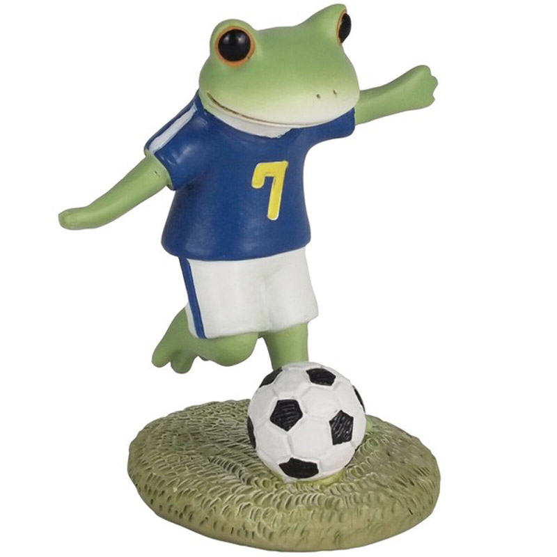 ■ダイカイ■■2025AW　新作■　【Copeau　コポー】　シュートするサッカー選手のカエル