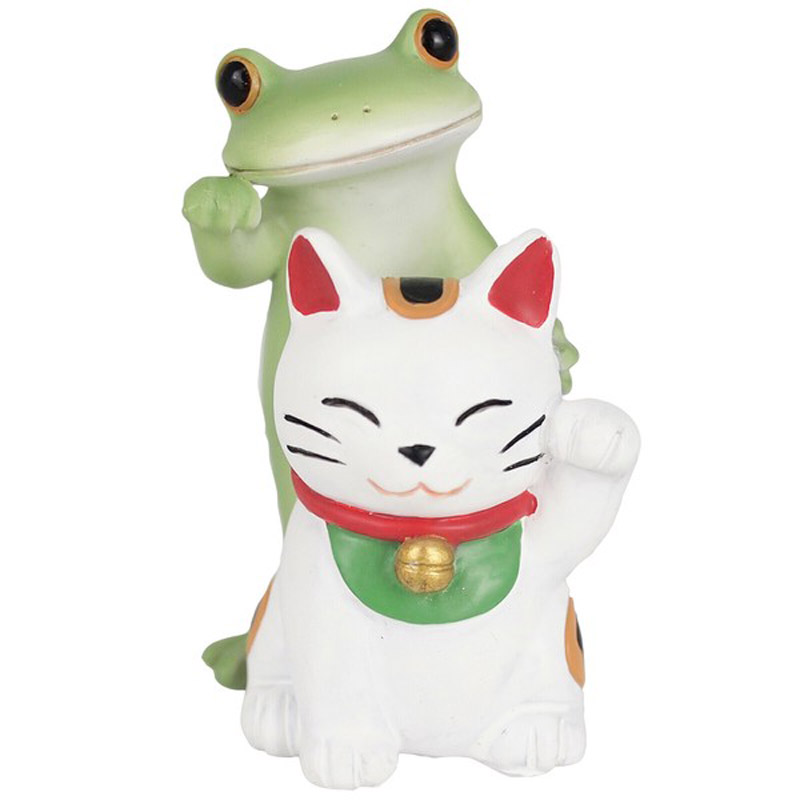 ■ダイカイ■■2025AW　新作■　【Copeau　コポー】　福よこいこい招き猫カエル
