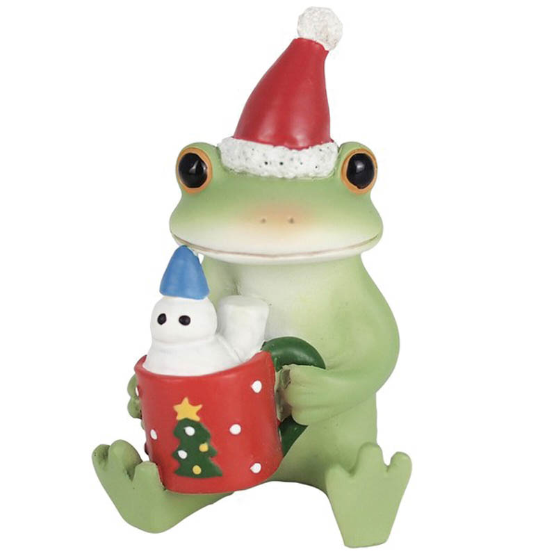 ■ダイカイ■■クリスマスグッズ■■2025X'mas　新作■　【Copeau　コポー】　クリスマスココアとカエル