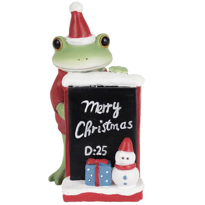 ■ダイカイ■■クリスマスグッズ■■2025X'mas　新作■　【Copeau　コポー】　クリスマスイーゼルとカエル