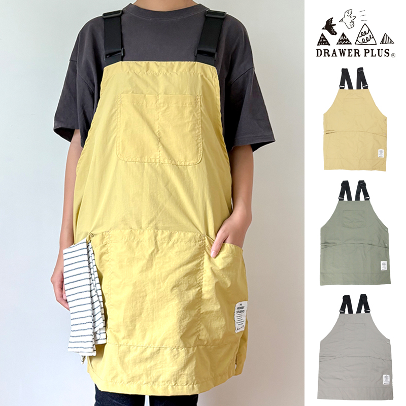 ■ダイカイ■　HENRY STUDIO　撥水ビブエプロン