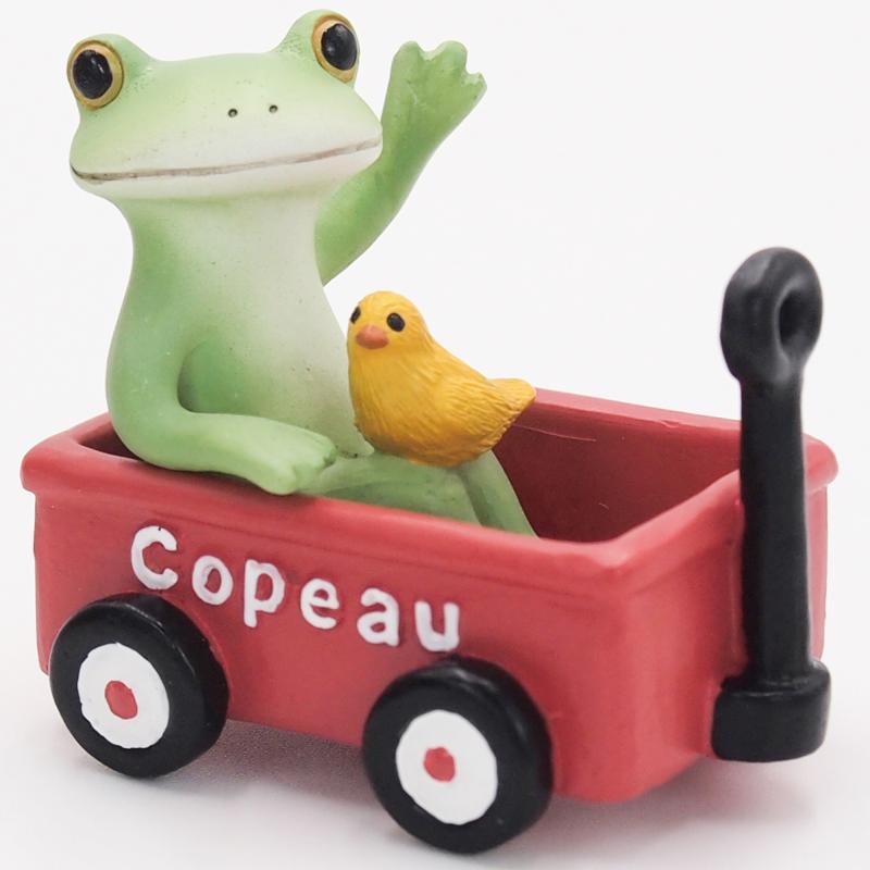 ■ダイカイ■■2026SS　先行予約■　【Copeau　コポー】　赤いカートのカエル