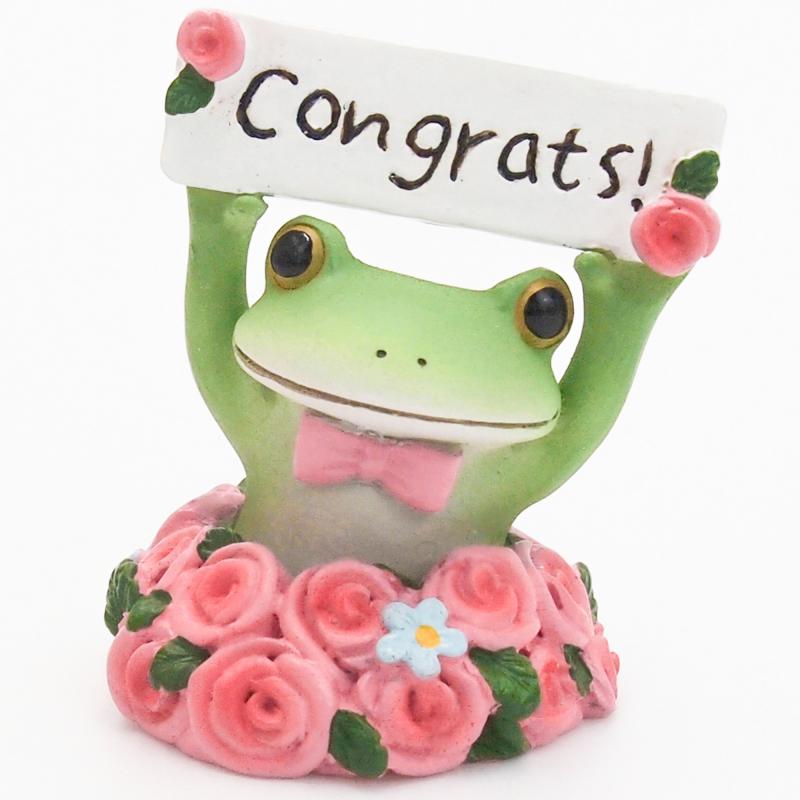 ■ダイカイ■■2026SS　先行予約■　【Copeau　コポー】　お祝いメッセージのカエル