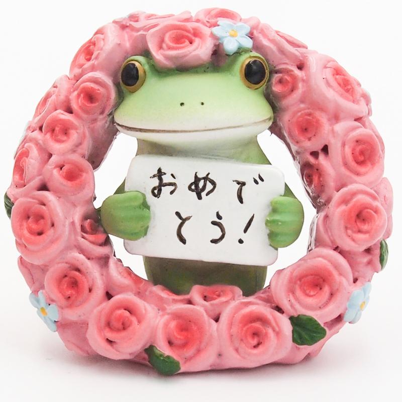 ■ダイカイ■■2026SS　先行予約■　【Copeau　コポー】　お祝いリースのカエル