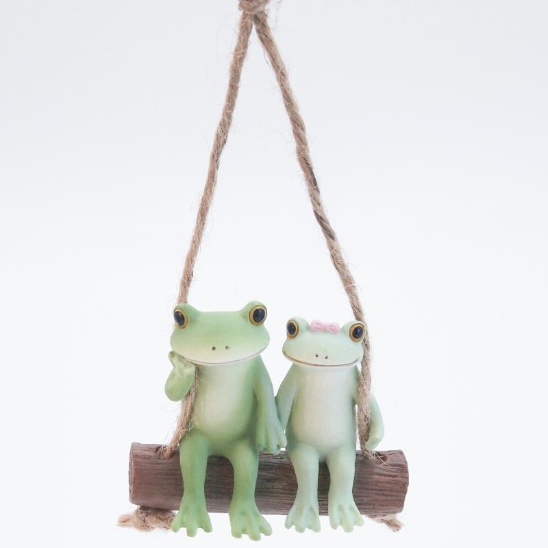 ■ダイカイ■■2026SS　先行予約■　【Copeau　コポー】　ブランチハング　カエルのカップル