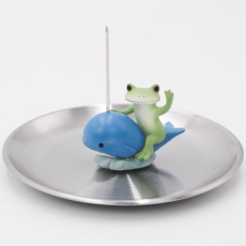 ■ダイカイ■■2026SS　先行予約■　【Copeau　コポー】　蚊取り線香スタンド　潮吹きクジラ（受皿付）