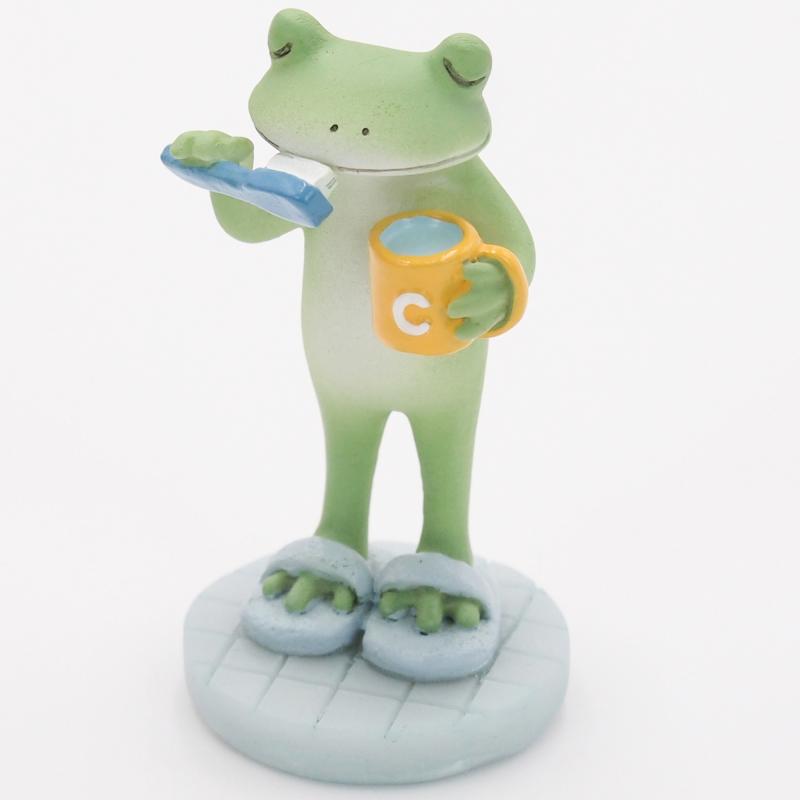 ■ダイカイ■■2026SS　先行予約■　【Copeau　コポー】　歯磨きタイムのカエル
