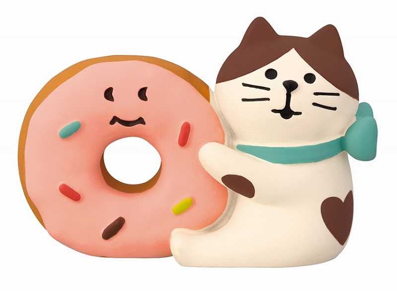 ■デコレ■■2025AW　先行予約■　ドーナツLOVE猫