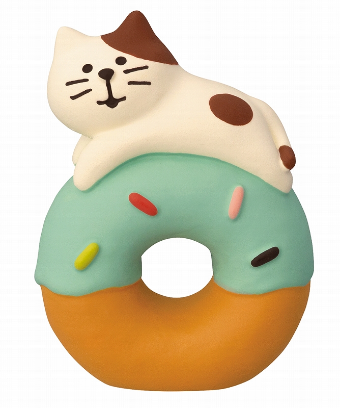 ■デコレ■■2025AW　先行予約■　うきうきドーナツ ちびねこ
