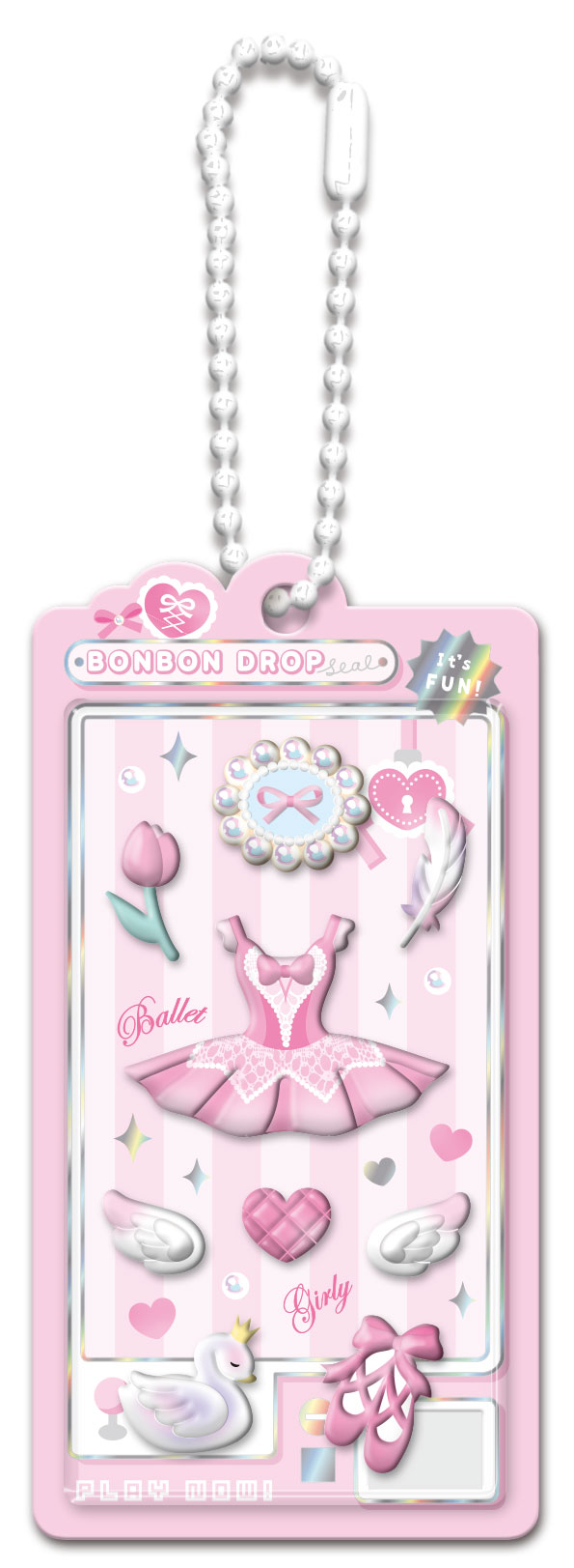■Q-LiA(クーリア)■★5月14日〆切(早期終了有)★【正規品】　ボンボンドロップ　ミニチャーム　がーりーボンボン