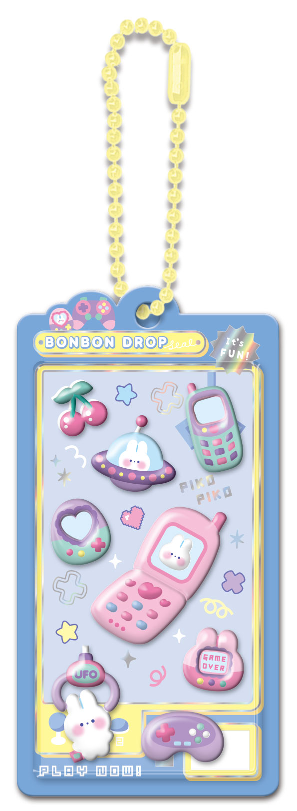 ■Q-LiA(クーリア)■★5月14日〆切(早期終了有)★【正規品】　ボンボンドロップ　ミニチャーム　ぴこぴこボンボン