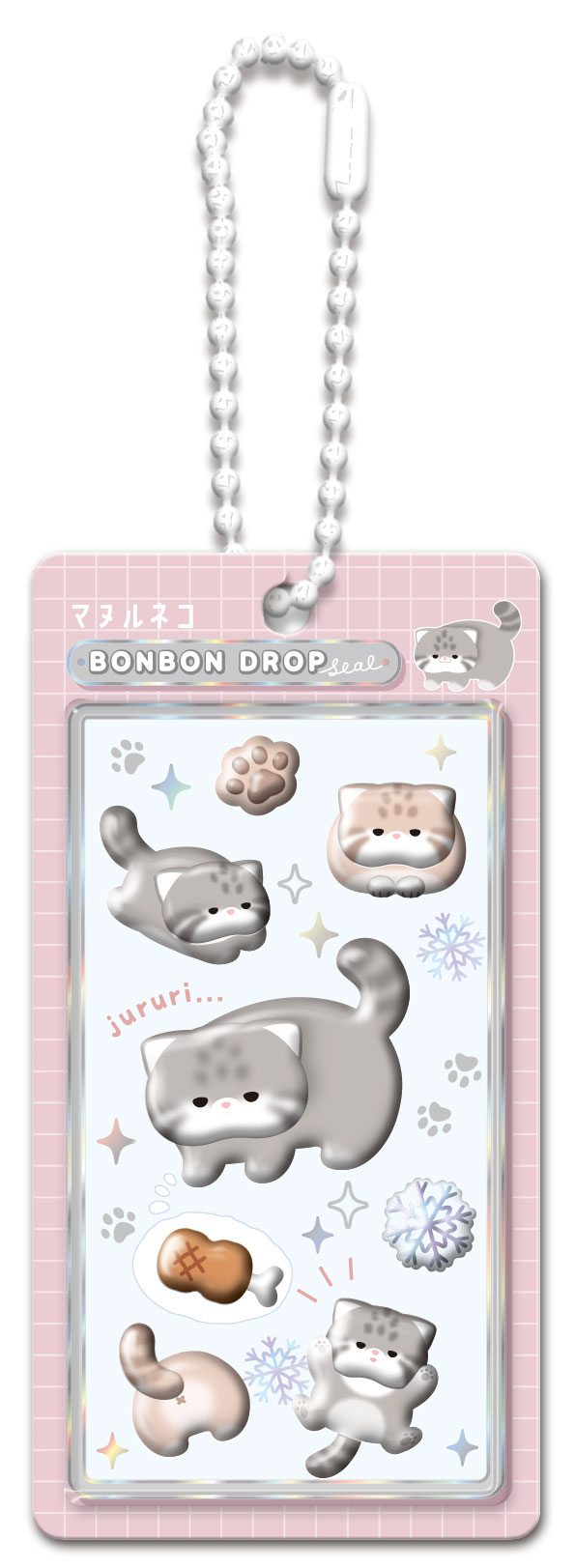 ■Q-LiA(クーリア)■★5月14日〆切(早期終了有)★【正規品】　ボンボンドロップ　ミニチャーム　マヌルネコボンボン