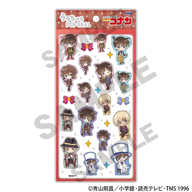 ■CRUX(クラックス)■■2026SS　先行予約■　名探偵コナン　うるちゅるポップシール　英国風