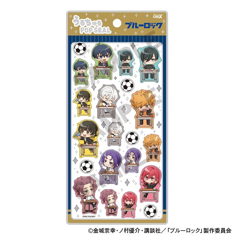 ■CRUX(クラックス)■■2026SS　先行予約■　ブルーロック　うるちゅるポップシール　プチクラ